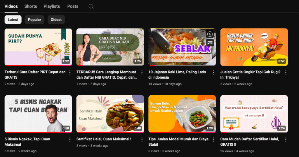 azlail store - youtube